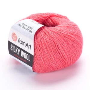 Купить пряжу YARNART SILKY WOOL цвет 332 производства фабрики YARNART