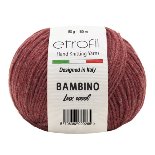 Купить пряжу ETROFIL Bambino Lux Wool цвет 70313 производства фабрики ETROFIL