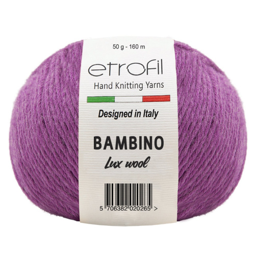 Купить пряжу ETROFIL Bambino Lux Wool цвет 70315 производства фабрики ETROFIL