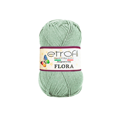 Купить пряжу ETROFIL Flora цвет 70487 производства фабрики ETROFIL