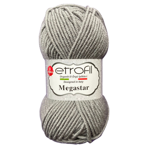 Купить пряжу ETROFIL MEGASTAR цвет 70974 производства фабрики ETROFIL