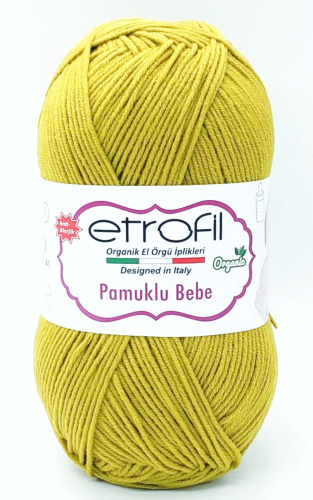 Купить пряжу ETROFIL Pamuklu Bebe цвет 70278 производства фабрики ETROFIL