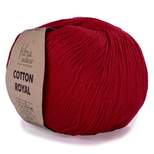 Купить пряжу FIBRA NATURA COTTON ROYAL цвет 18-726 производства фабрики FIBRA NATURA