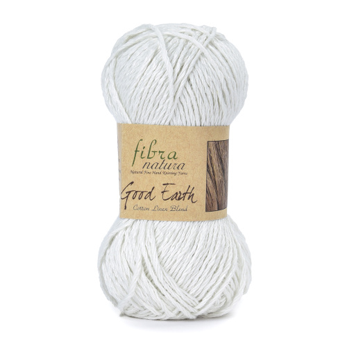 Купить пряжу FIBRA NATURA GOOD EARTH цвет 101 производства фабрики FIBRA NATURA