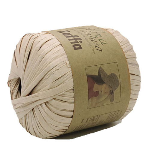 Купить пряжу FIBRA NATURA RAFFIA цвет 116-25 производства фабрики FIBRA NATURA