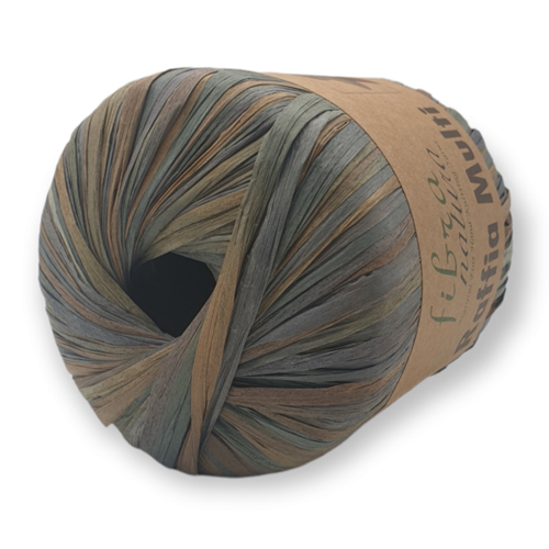 Купить пряжу FIBRA NATURA RAFFIA MULTİ цвет 117-03 производства фабрики FIBRA NATURA