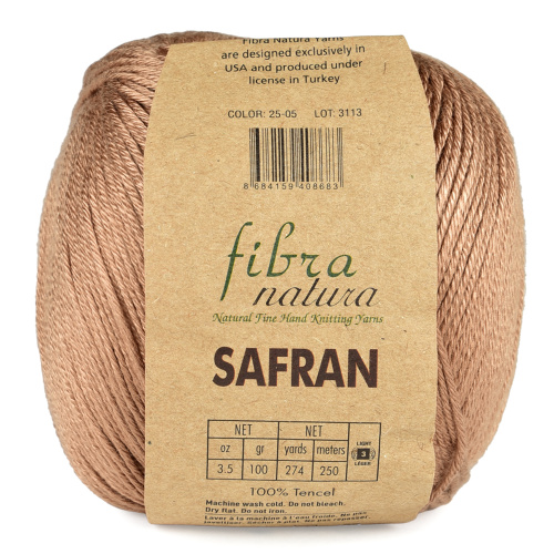 Купить пряжу FIBRA NATURA SAFRAN цвет 25-05 производства фабрики FIBRA NATURA