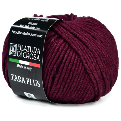 Купить пряжу FILATURA DI CROSA ZARA PLUS цвет 1461 производства фабрики FILATURA DI CROSA