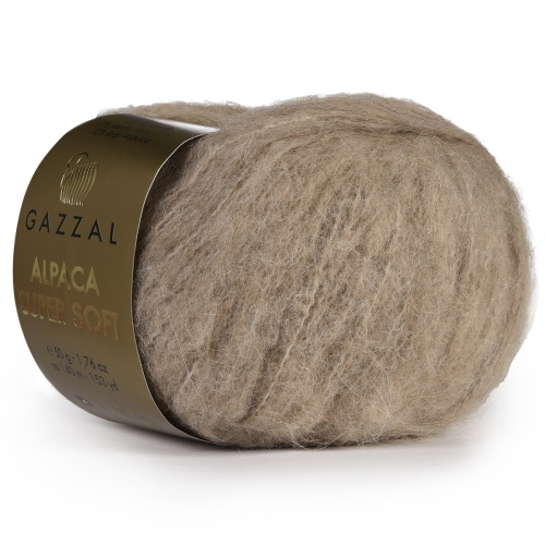 Купить пряжу GAZZAL Alpaca Super Soft цвет 106 производства фабрики GAZZAL