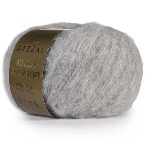Купить пряжу GAZZAL Alpaca Super Soft цвет 109 производства фабрики GAZZAL