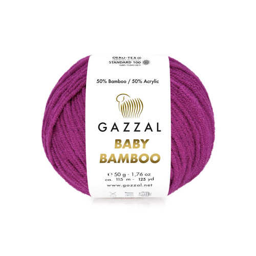 Купить пряжу GAZZAL Baby Bamboo цвет Baby Bamboo (95203) производства фабрики GAZZAL