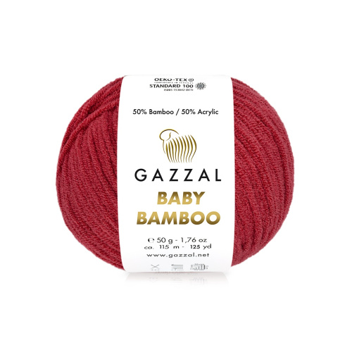Купить пряжу GAZZAL Baby Bamboo цвет Baby Bamboo (95204) производства фабрики GAZZAL