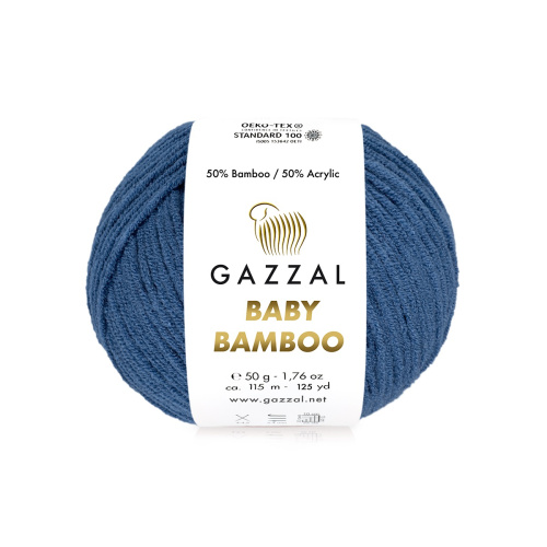Купить пряжу GAZZAL Baby Bamboo цвет Baby Bamboo (95222) производства фабрики GAZZAL