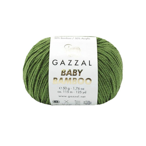 Купить пряжу GAZZAL Baby Bamboo цвет Baby Bamboo (95240) производства фабрики GAZZAL
