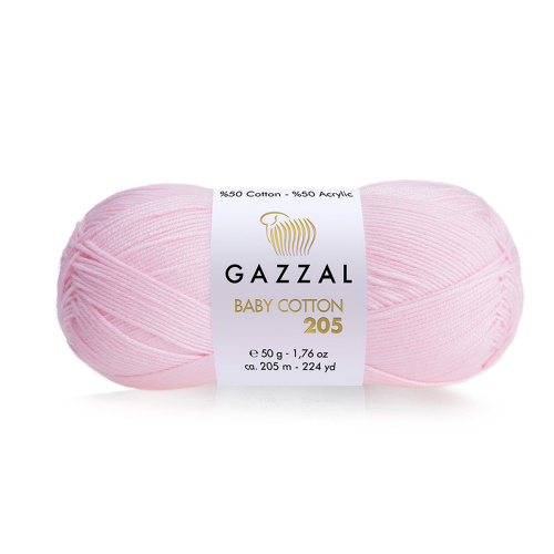 Купить пряжу GAZZAL Baby Cotton 205 цвет 514 производства фабрики GAZZAL