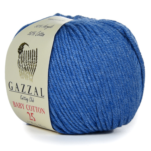 Купить пряжу GAZZAL Baby Cotton 25 цвет 3431 производства фабрики GAZZAL