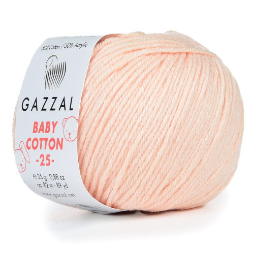 Купить пряжу GAZZAL Baby Cotton 25 цвет 3469 производства фабрики GAZZAL
