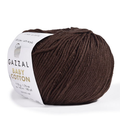 Купить пряжу GAZZAL Baby Cotton цвет 3436 производства фабрики GAZZAL