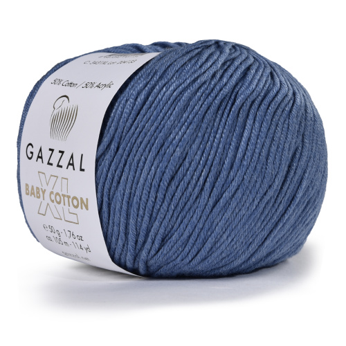 Купить пряжу GAZZAL Baby Cotton Xl цвет 3431 XL производства фабрики GAZZAL