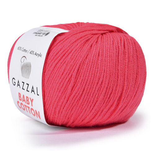 Купить пряжу GAZZAL Baby Cotton Xl цвет 3458 XL производства фабрики GAZZAL
