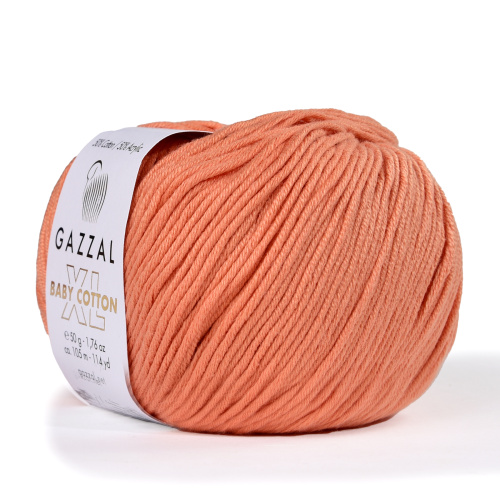 Купить пряжу GAZZAL Baby Cotton Xl цвет 3465 XL производства фабрики GAZZAL