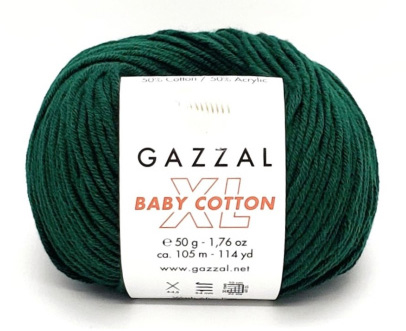 Купить пряжу GAZZAL Baby Cotton Xl цвет 3467 XL производства фабрики GAZZAL