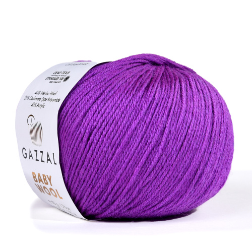 Купить пряжу GAZZAL Baby Wool цвет 815 производства фабрики GAZZAL