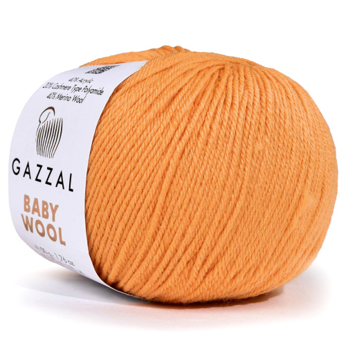 Купить пряжу GAZZAL Baby Wool Xl цвет 837 XL производства фабрики GAZZAL