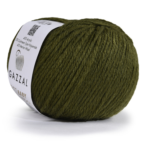 Купить пряжу GAZZAL Baby Wool Xl цвет 840 XL производства фабрики GAZZAL