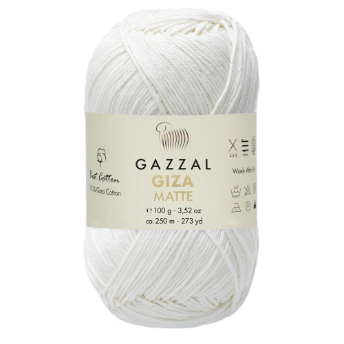 Купить пряжу GAZZAL Giza Matte цвет 5551 производства фабрики GAZZAL