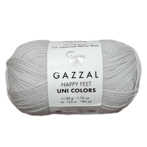 Купить пряжу GAZZAL Happy Feet Uni Colors цвет 3552 производства фабрики GAZZAL