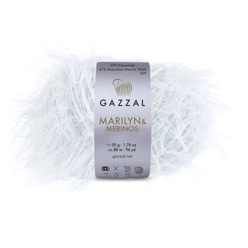 Купить пряжу GAZZAL Marilyn & Merinos цвет 8251 производства фабрики GAZZAL