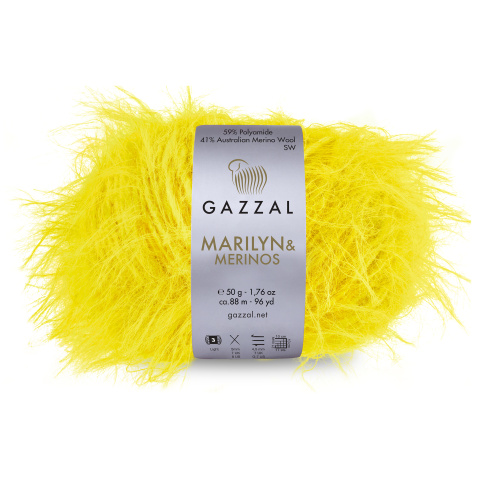 Купить пряжу GAZZAL Marilyn & Merinos цвет 8277 производства фабрики GAZZAL