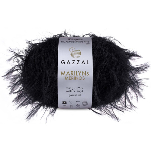 Купить пряжу GAZZAL Marilyn & Merinos цвет 8281 производства фабрики GAZZAL