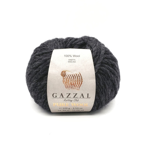 Купить пряжу GAZZAL Pure Wool-4 цвет 5249 производства фабрики GAZZAL