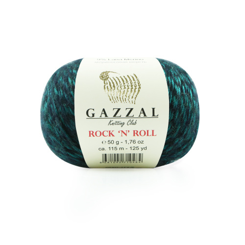 Купить пряжу GAZZAL Rock "N" Roll цвет 13951 производства фабрики GAZZAL