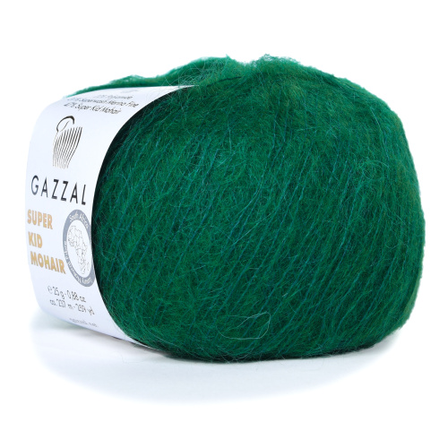 Купить пряжу GAZZAL Super Kid Mohair цвет 64428 производства фабрики GAZZAL