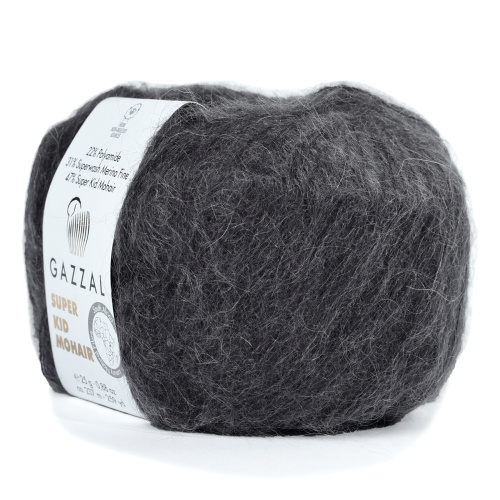 Купить пряжу GAZZAL Super Kid Mohair цвет 64432 производства фабрики GAZZAL