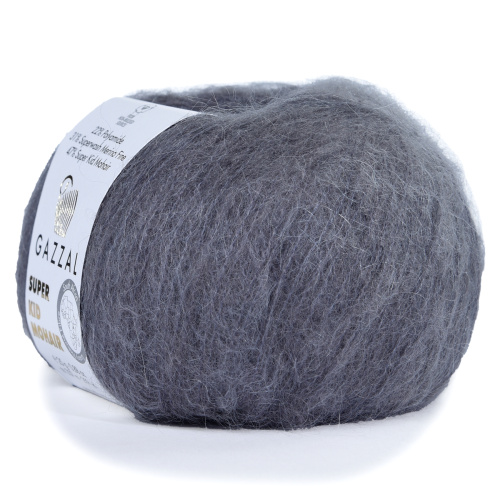 Купить пряжу GAZZAL Super Kid Mohair цвет 64433 производства фабрики GAZZAL