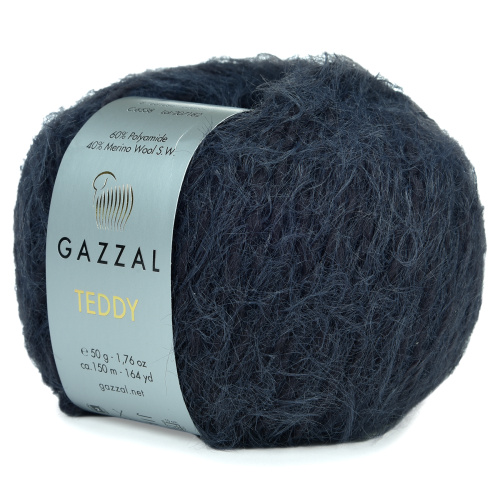 Купить пряжу GAZZAL Teddy цвет 6538 производства фабрики GAZZAL