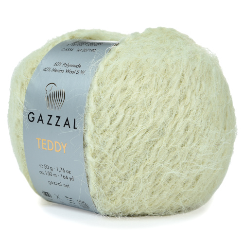 Купить пряжу GAZZAL Teddy цвет 6554 производства фабрики GAZZAL