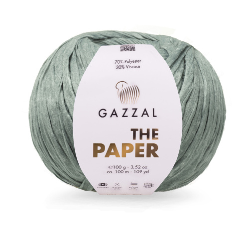 Купить пряжу GAZZAL The Paper цвет 3956 производства фабрики GAZZAL