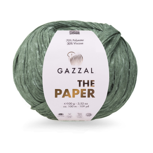 Купить пряжу GAZZAL The Paper цвет 3967 производства фабрики GAZZAL