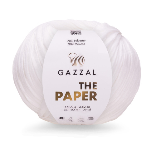 Купить пряжу GAZZAL The Paper цвет 3969 производства фабрики GAZZAL