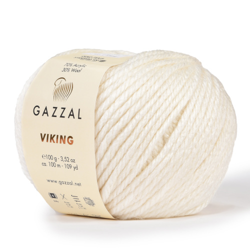 Купить пряжу GAZZAL Viking цвет 4009 производства фабрики GAZZAL