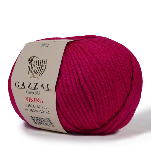 Купить пряжу GAZZAL Viking цвет 4024 производства фабрики GAZZAL