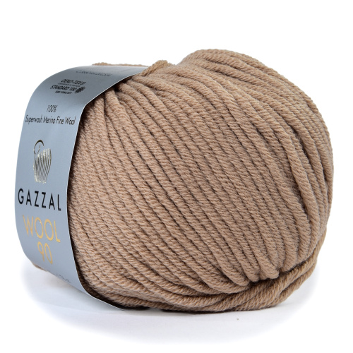 Купить пряжу GAZZAL Wool 90 цвет 3660 производства фабрики GAZZAL