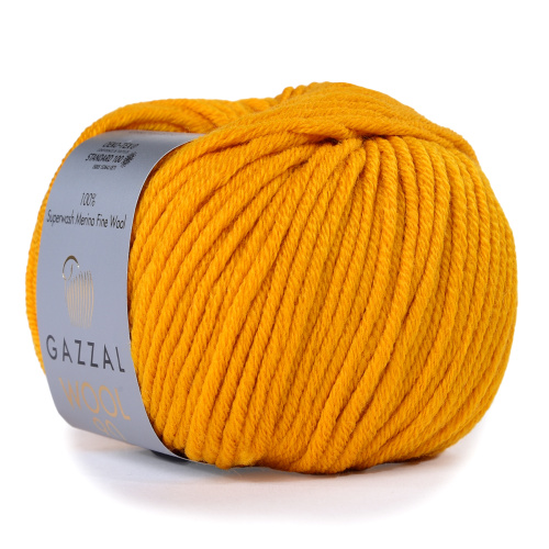 Купить пряжу GAZZAL Wool 90 цвет 3667 производства фабрики GAZZAL