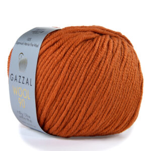 Купить пряжу GAZZAL Wool 90 цвет 3669 производства фабрики GAZZAL