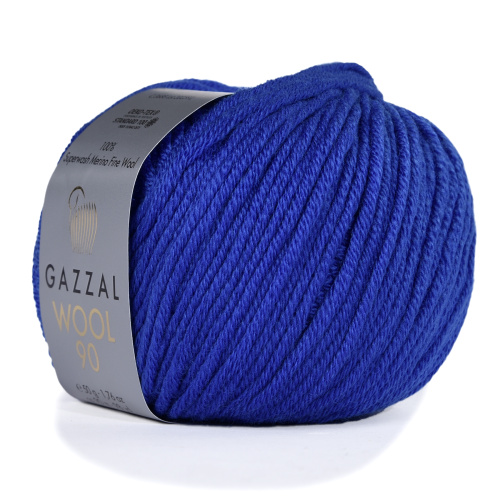 Купить пряжу GAZZAL Wool 90 цвет 3688 производства фабрики GAZZAL